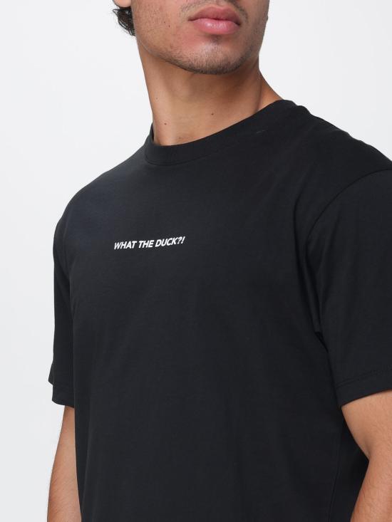 26SS 세이브더덕 반팔 티셔츠 DT2797MBESY22 10000 Black - SAVE THE DUCK