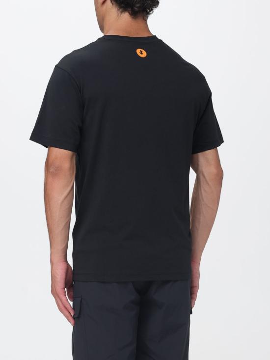 26SS 세이브더덕 반팔 티셔츠 DT2797MBESY22 10000 Black - SAVE THE DUCK