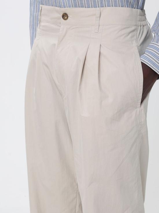 26SS 이자벨마랑 요스틴 코튼 다트 팬츠 요스틴 코튼 다트 팬츠 PA0663HAD1C03H 23EC Beige - ISABEL MARANT