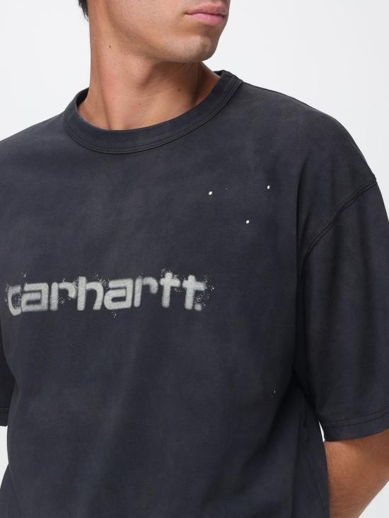 26FW 칼하트 WIP 반팔 티셔츠 I036853 89EJ Black - CARHARTT WIP