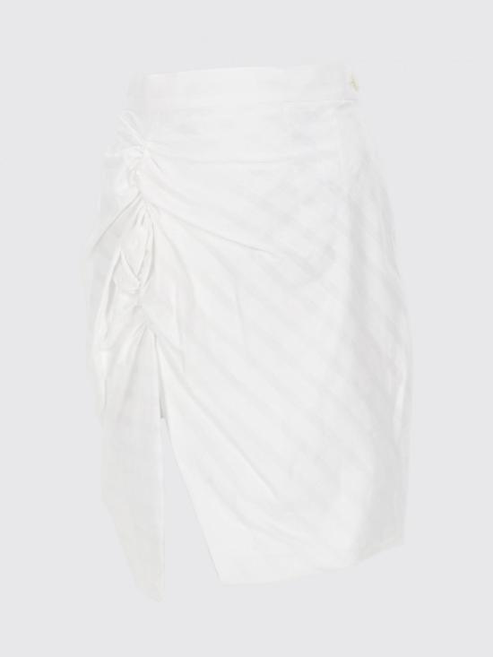 26SS 비비안웨스트우드 미디 스커트 1K010025W01ET A211 White - VIVIENNE WESTWOOD