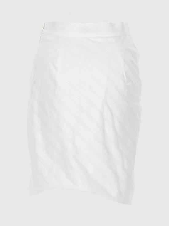 26SS 비비안웨스트우드 미디 스커트 1K010025W01ET A211 White - VIVIENNE WESTWOOD
