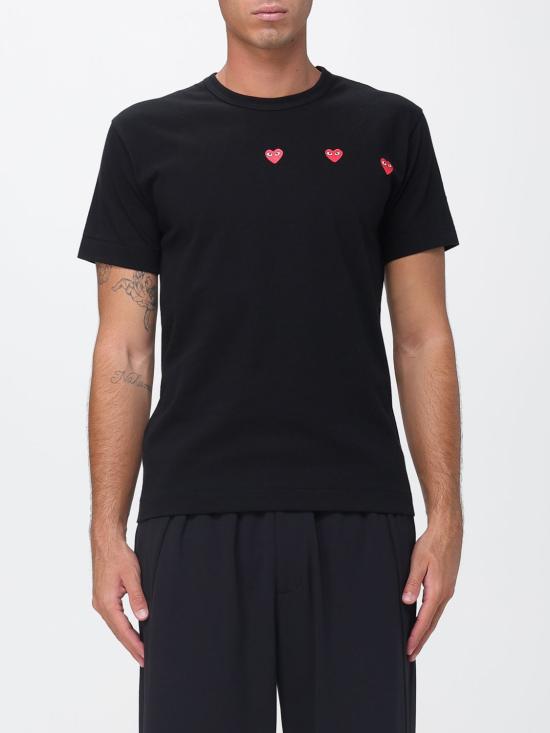 26SS 꼼데가르송 반팔 티셔츠 AXT337 1 Black