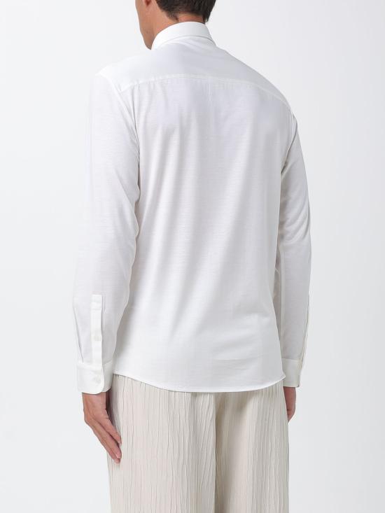 26SS 엠포리오 아르마니 긴팔 셔츠 EM004604AF10017 U0003 White - EMPORIO ARMANI