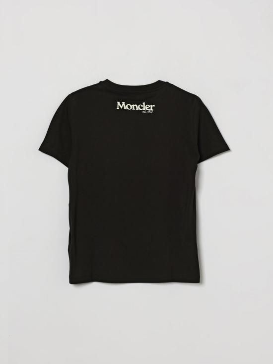 26FW [키즈] 몽클레어 티셔츠 8C0000889AFV 999 Black - MONCLER