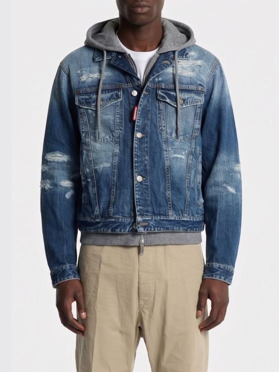 26SS 디스퀘어드2 데님 자켓 S74AM1657D30011 470 Blue