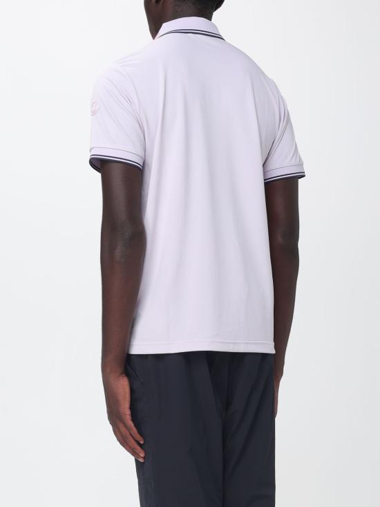 26SS 세이브더덕 폴로 티셔츠 DR0136MPIQU22 80048 Lilac - SAVE THE DUCK
