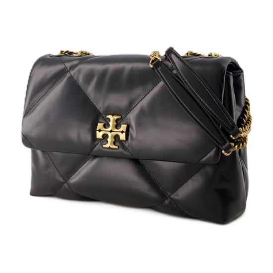  토리버치 가방 키라 다이아몬드 퀼트 컨버터블 백 블랙 - TORY BURCH