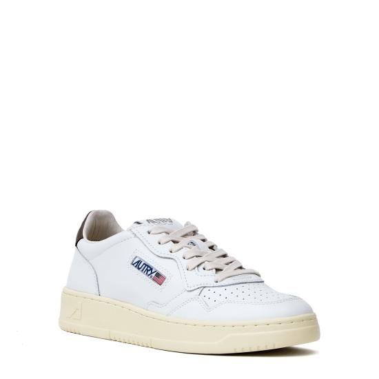 26FW 오트리 메달리스트 로우 스니커즈 AULMLL28 White - AUTRY