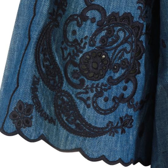 26FW 짐머만 셔츠 8360TSS261RWBLU Blue - ZIMMERMANN