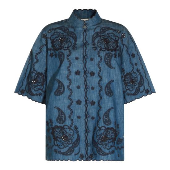 26FW 짐머만 셔츠 8360TSS261RWBLU Blue