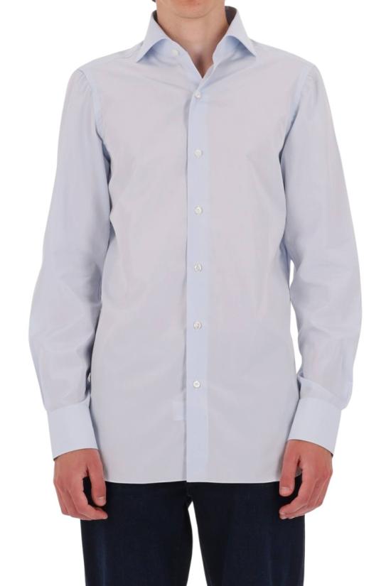 26FW 피나모레 긴팔 셔츠 NP 044712 C060802 Blue