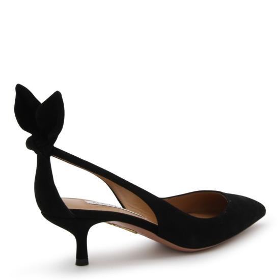26SS 아쿠아주라 샌들 DENMIDP2SUE000 Black - AQUAZZURA