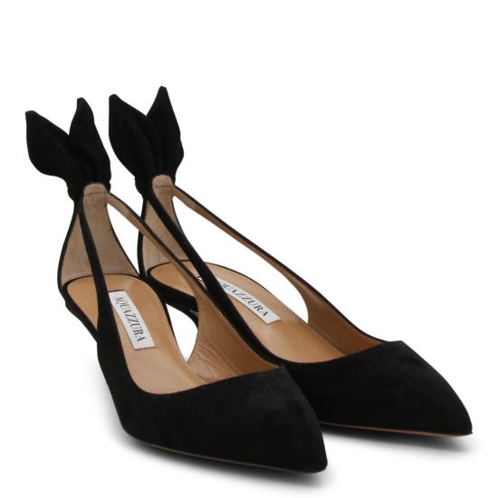 26SS 아쿠아주라 샌들 DENMIDP2SUE000 Black - AQUAZZURA