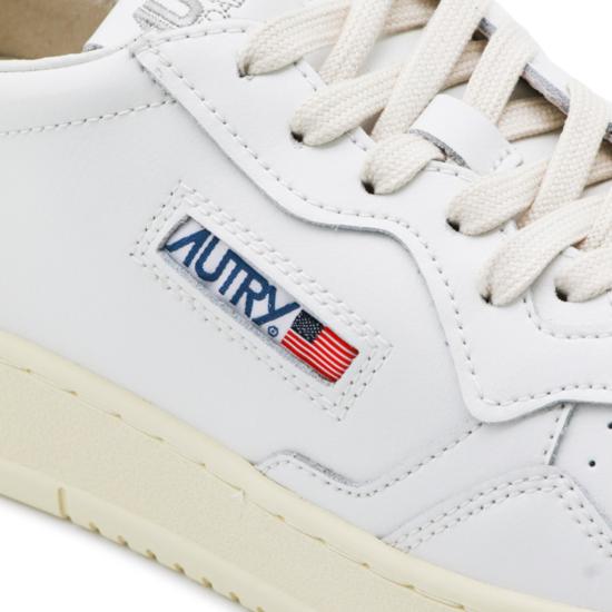 26FW 오트리 메달리스트 로우 스니커즈 AULMLL29 White - AUTRY