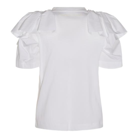  알렉산더 맥퀸 탑 762903QLAA69000 White - ALEXANDER MCQUEEN
