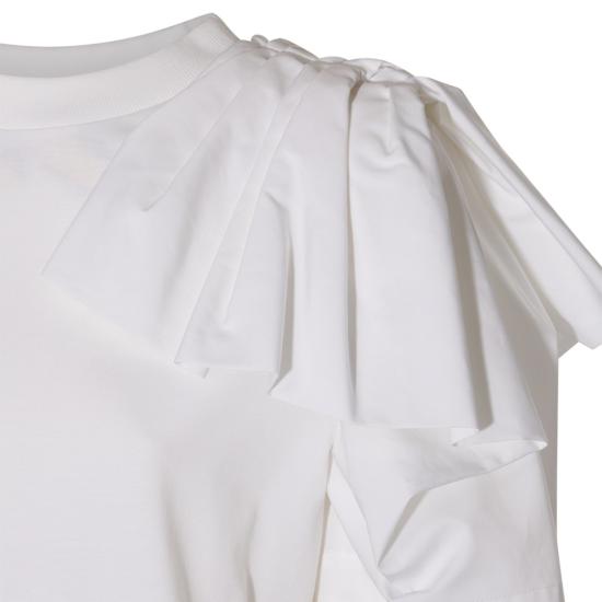  알렉산더 맥퀸 탑 762903QLAA69000 White - ALEXANDER MCQUEEN