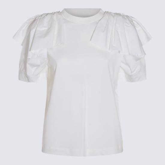  알렉산더 맥퀸 탑 762903QLAA69000 White - ALEXANDER MCQUEEN