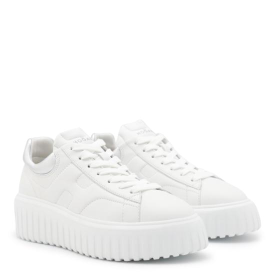 26FW 호간 H-스트라이프 스니커즈 HXW6450FC60KU00351 White - HOGAN