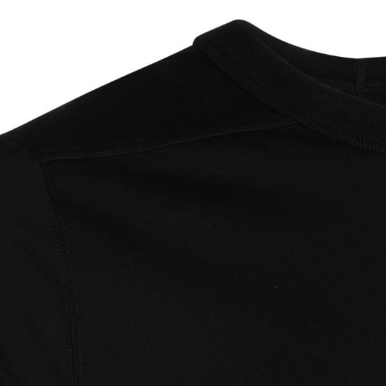 26FW 릭 오웬스 반팔 티셔츠 RU02F4265JA09 Black - RICK OWENS