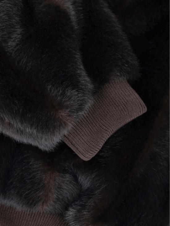 26FW MM6 메종마르지엘라 봄버 자켓 S52AM0372 M35637143 Brown - MM6 MAISON MARGIELA