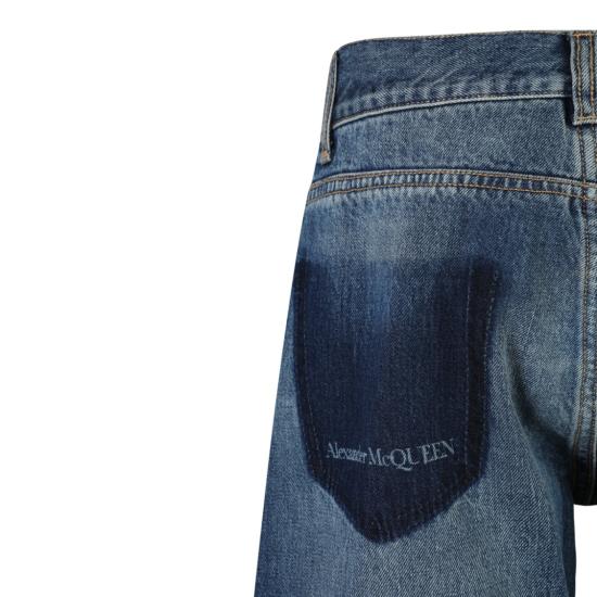  알렉산더 맥퀸 데님 팬츠 794082QYAA54211 Blue - ALEXANDER MCQUEEN