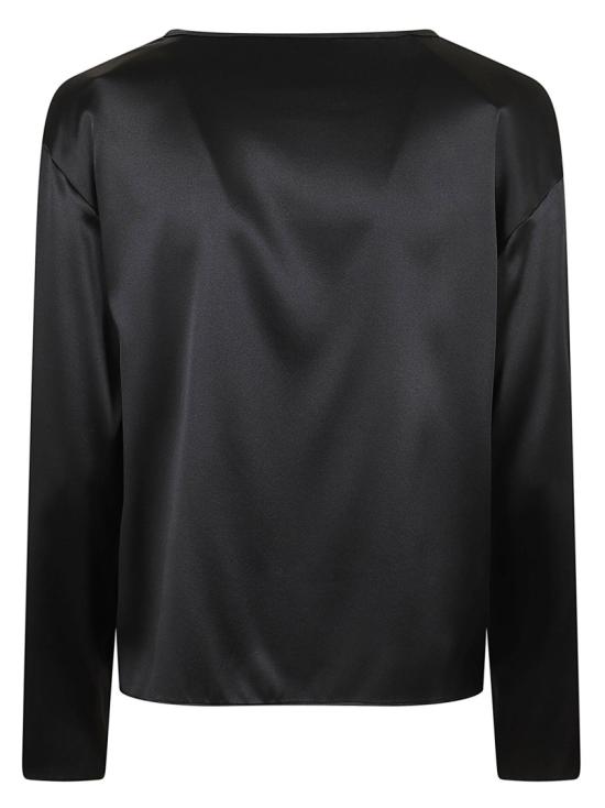 26SS 엠포리오 아르마니 블라우스 EW002198 AF17300 Black - EMPORIO ARMANI