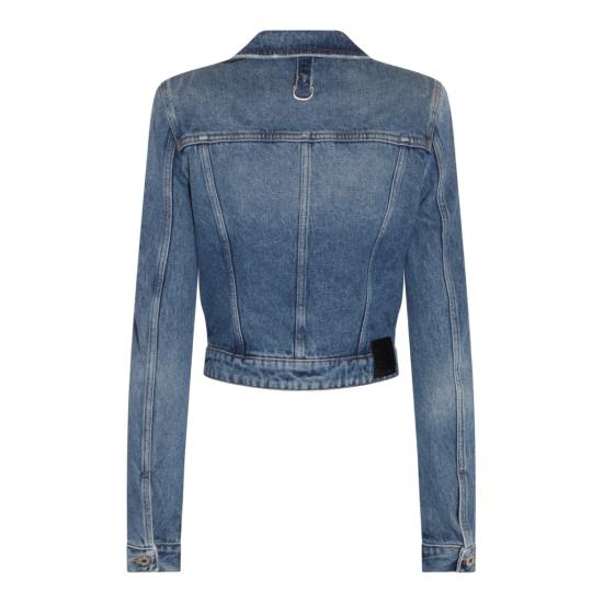  오프화이트 데님 자켓 OWYE048F23DEN0014500 Blue - OFF WHITE