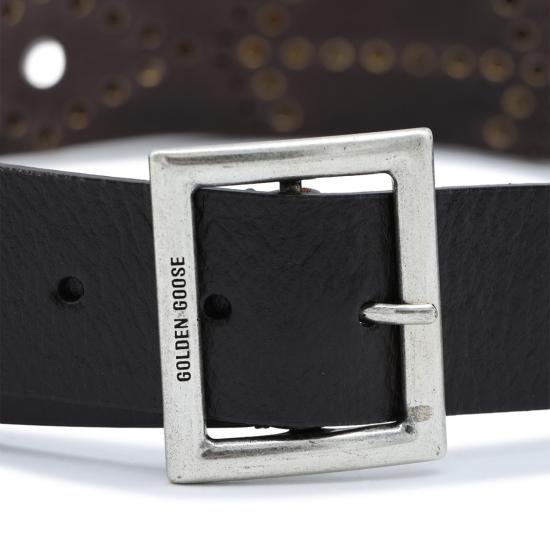 26FW 골든구스 레귤러 벨트 GWA00845A00090083398 Black - GOLDEN GOOSE