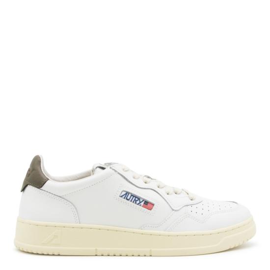 26FW 오트리 메달리스트 로우 스니커즈 AULMLL28 White