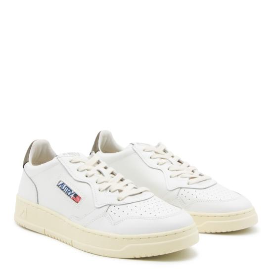 26FW 오트리 메달리스트 로우 스니커즈 AULMLL28 White - AUTRY