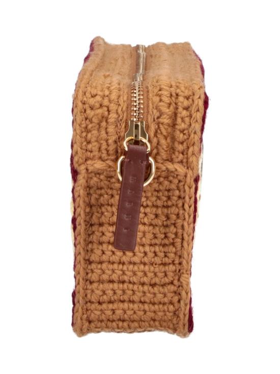 26FW 마르니 클러치/파우치 SBMP0276U1 P9281ZP270 Brown - MARNI