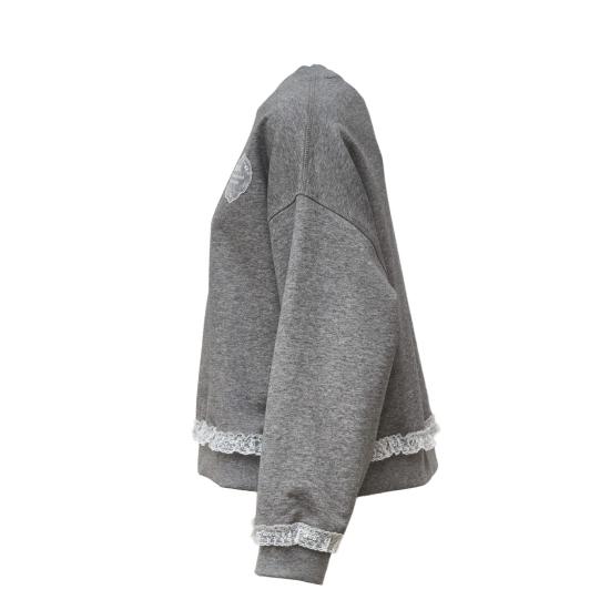 26FW 가니 긴팔 티셔츠 A1060070 Grey - GANNI