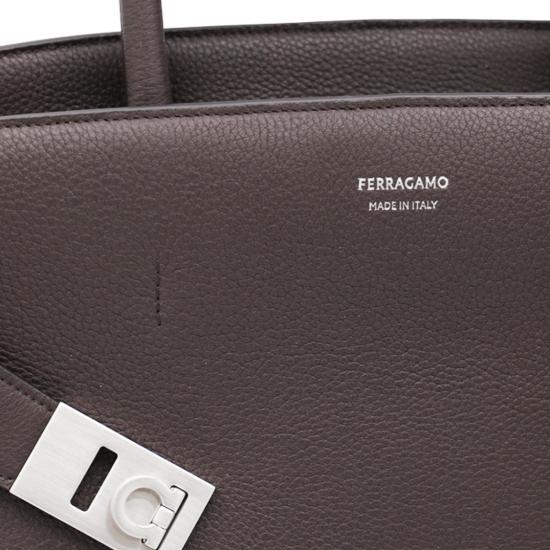 26FW 살바토레 페라가모 브리프케이스 779074241683003 Grey - SALVATORE FERRAGAMO