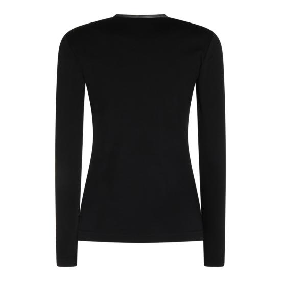 26FW 파비아나 필리피 긴팔 티셔츠 JED216F604L9075146 Black - FABIANA FILIPPI