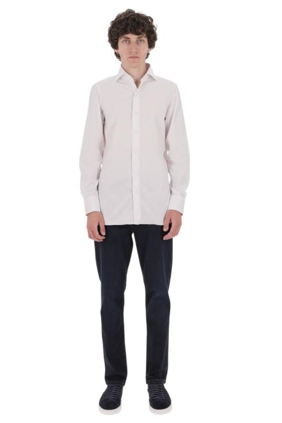 26FW 피나모레 긴팔 셔츠 NP 040030 C0643 201 White - FINAMORE