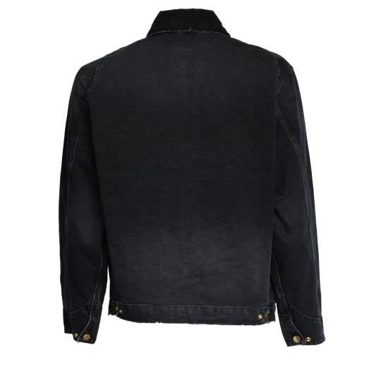 26FW 칼하트 WIP 데님 자켓 I035280 Black - CARHARTT WIP