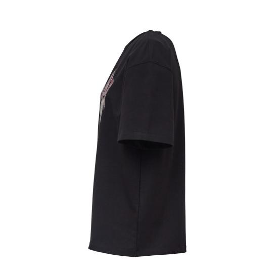 26FW 가니 반팔 티셔츠 A1050248 Black - GANNI
