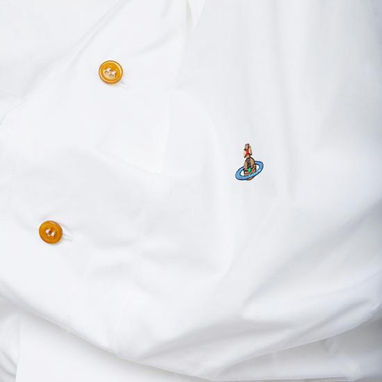 26FW 비비안웨스트우드 드렁큰 셔츠 1501000CW009QA401 White - VIVIENNE WESTWOOD