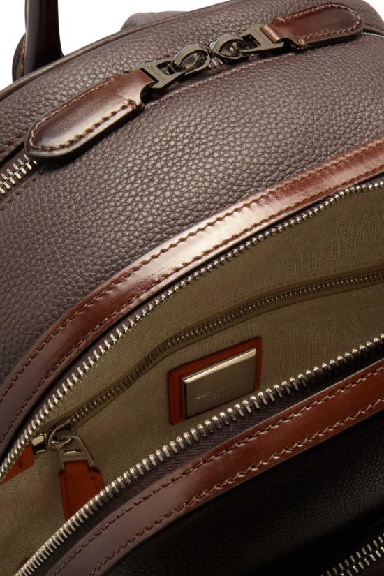 26FW 산토니 백팩 UIBBA2647BS ACUHT50 Brown - SANTONI