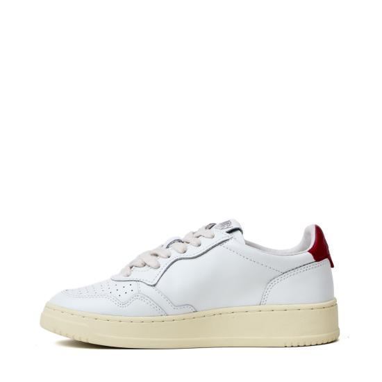 26FW 오트리 메달리스트 로우 레더 스니커즈 AULWLL33 White - AUTRY