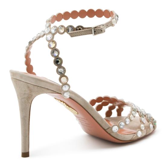 26FW 아쿠아주라 샌들 TQLMIDS0SUESTN Pink - AQUAZZURA