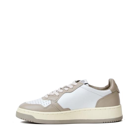 26FW 오트리 메달리스트 로우 레더 스니커즈 AULWWB67 Neutrals - AUTRY