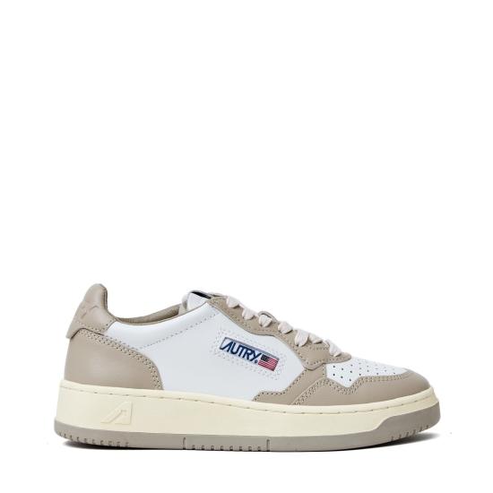 26FW 오트리 메달리스트 로우 레더 스니커즈 AULWWB67 Neutrals
