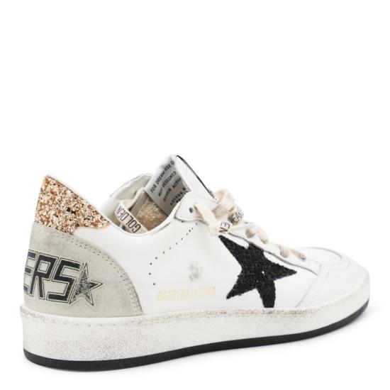 26FW 골든구스 글리터 스타 볼스타 스니커즈 GWF00117F00611810750 White - GOLDEN GOOSE