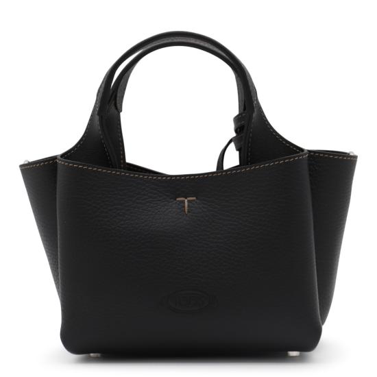 26FW 토즈 마이크로 토트백 XBWAPAFL000QRIB999 Black - TODS
