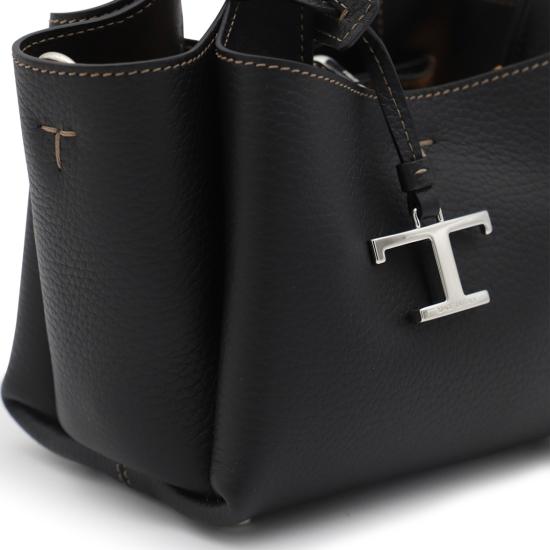 26FW 토즈 마이크로 토트백 XBWAPAFL000QRIB999 Black - TODS
