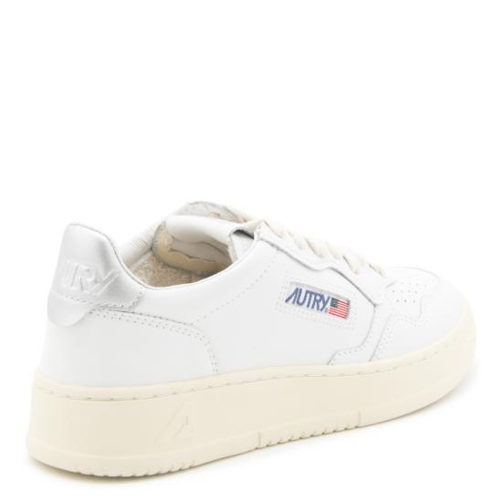 26FW 오트리 메달리스트 로우 레더 스니커즈 AULWLL05 White - AUTRY