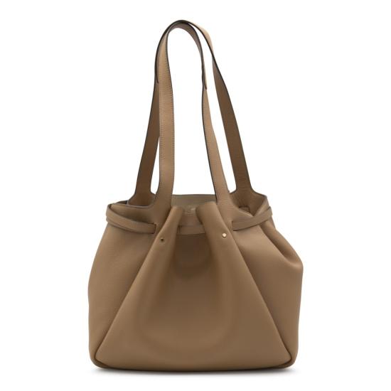 26FW 토리버치 에센셜 U 나일론 토트백 163388227 Brown - TORY BURCH