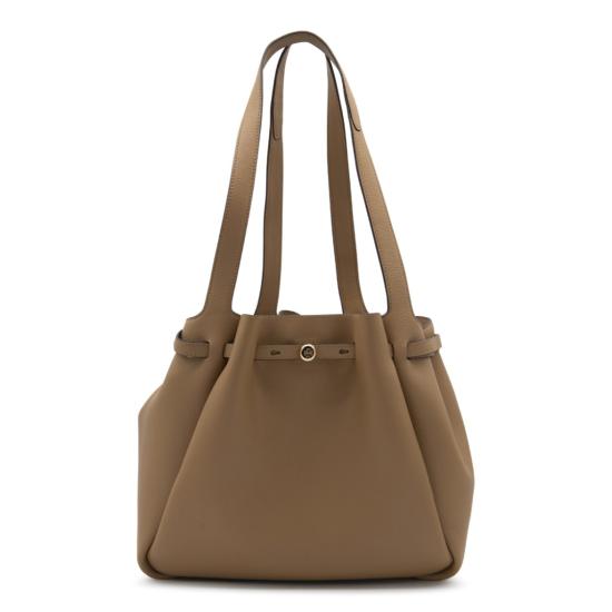 26FW 토리버치 에센셜 U 나일론 토트백 163388227 Brown